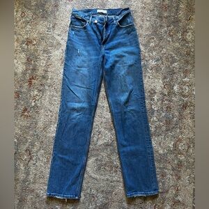 Abercrombie & Fitch Blue Straight Jeans Classic Style